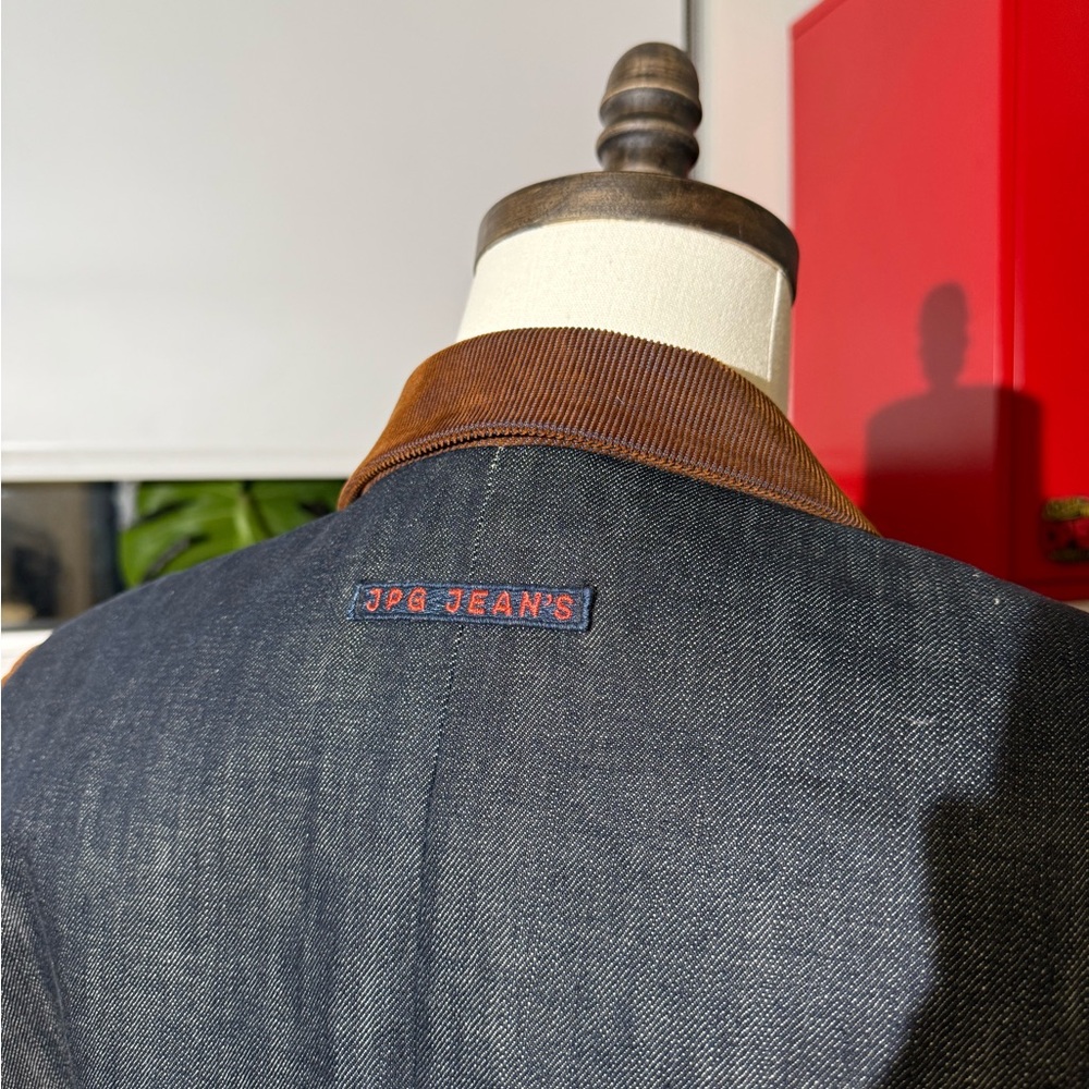 Jean Paul gualtier jeans denim corduroy jacket - Picture 7 of 10